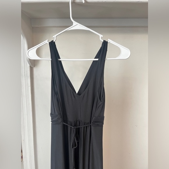 FINAL PRICE Half Moon Black Maxi Dress - Picture 3 of 5